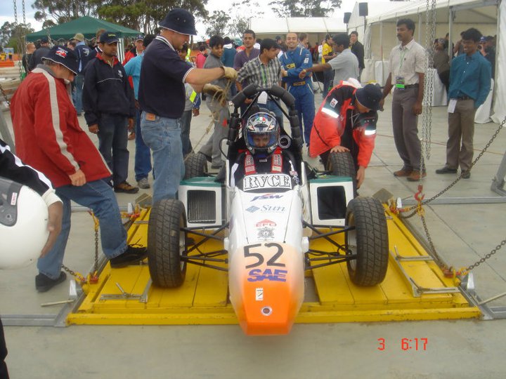 Ashwa Racing's first Formula Student prototype, RZ05