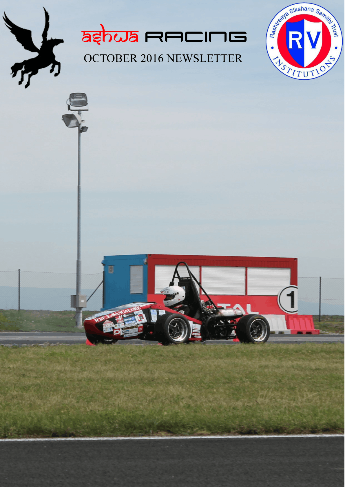 October 2016 newsletter cover
