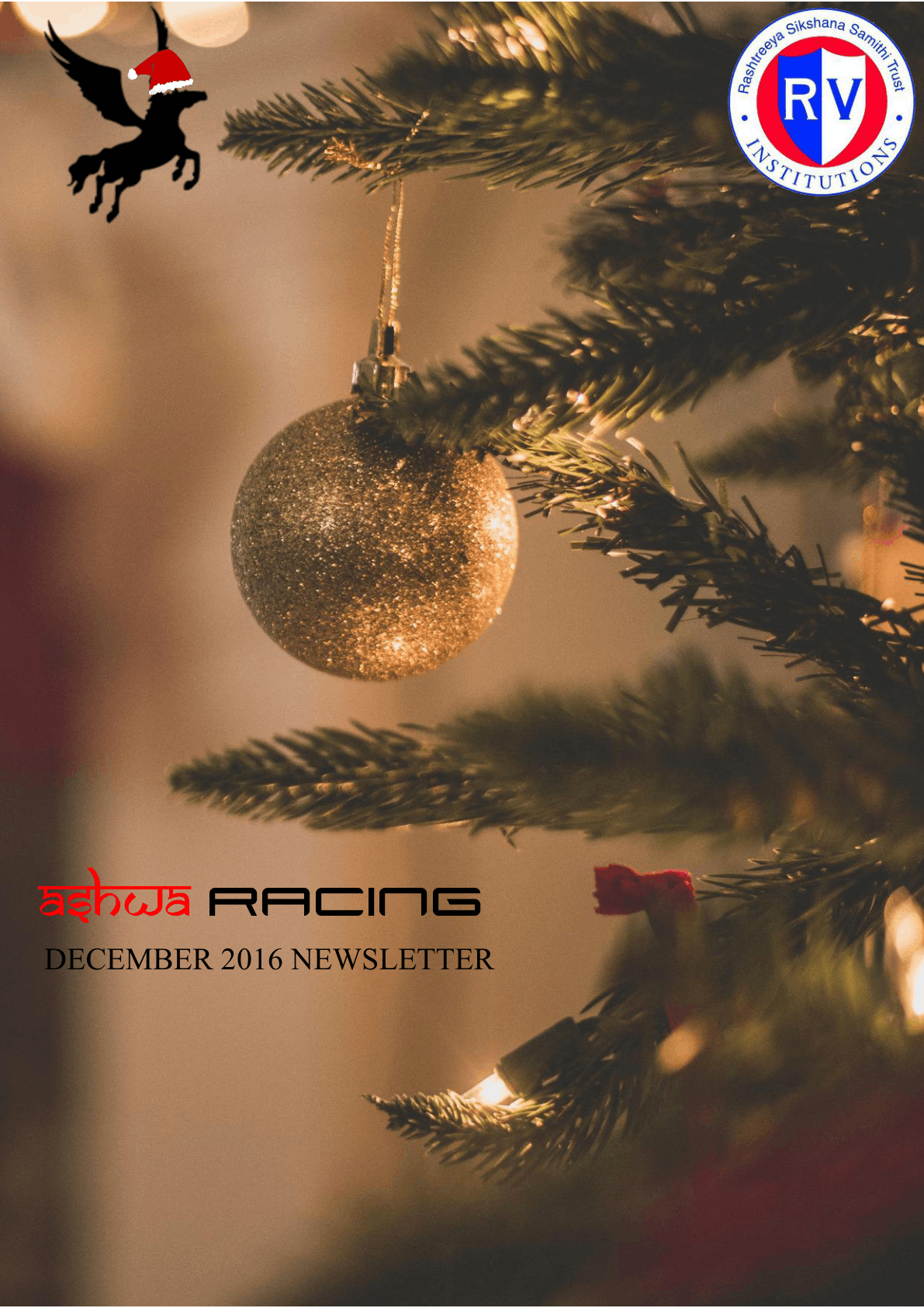 December 2016 newsletter cover