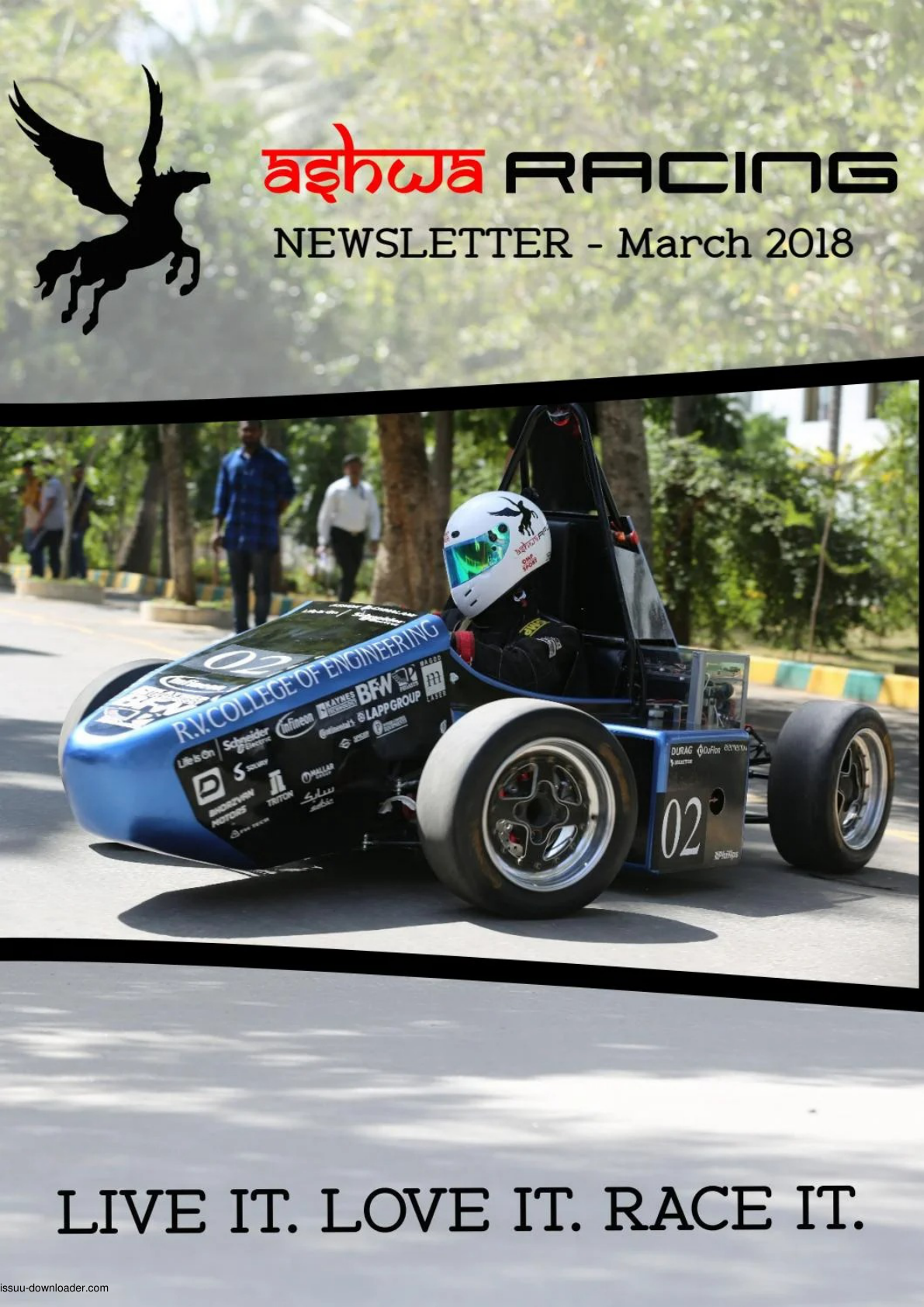 March 2018 newsletter cover