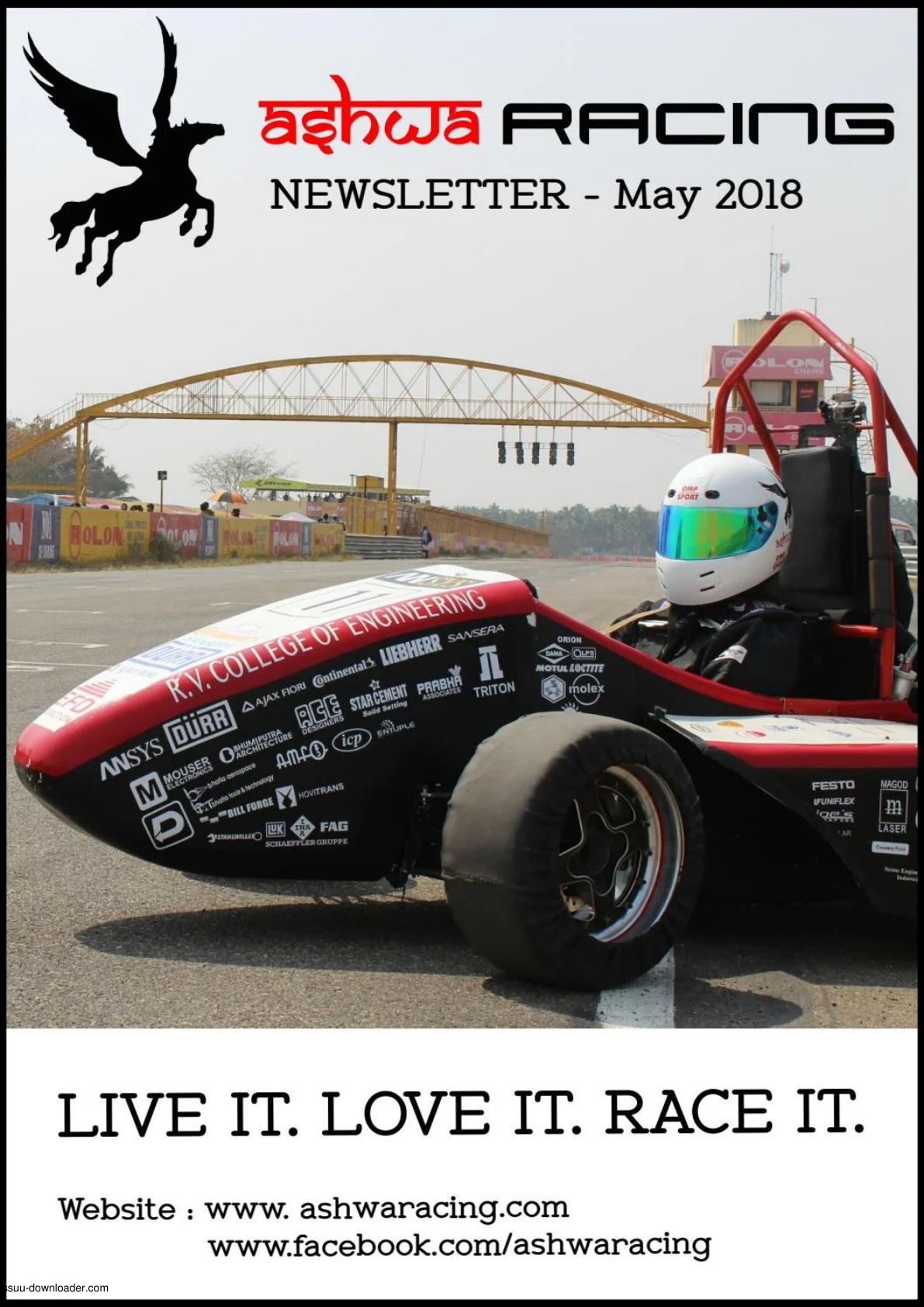 May 2018 newsletter cover