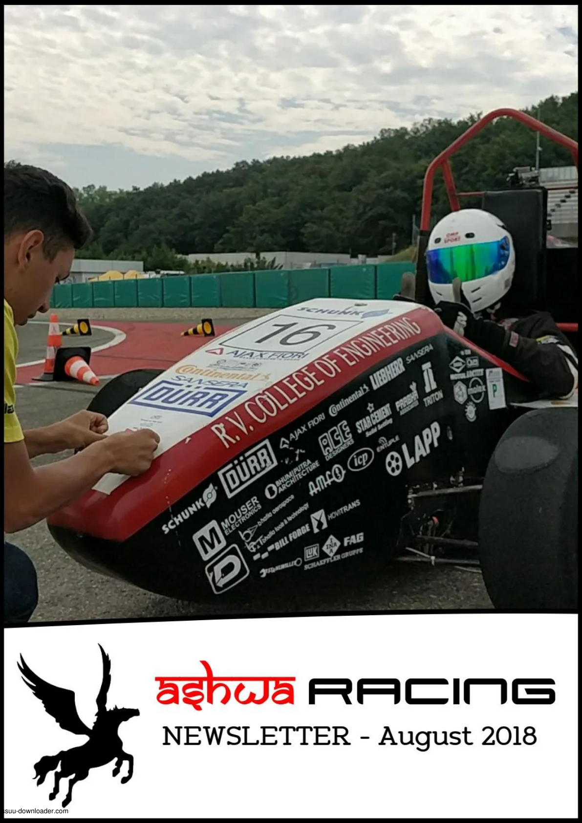 August 2018 newsletter cover