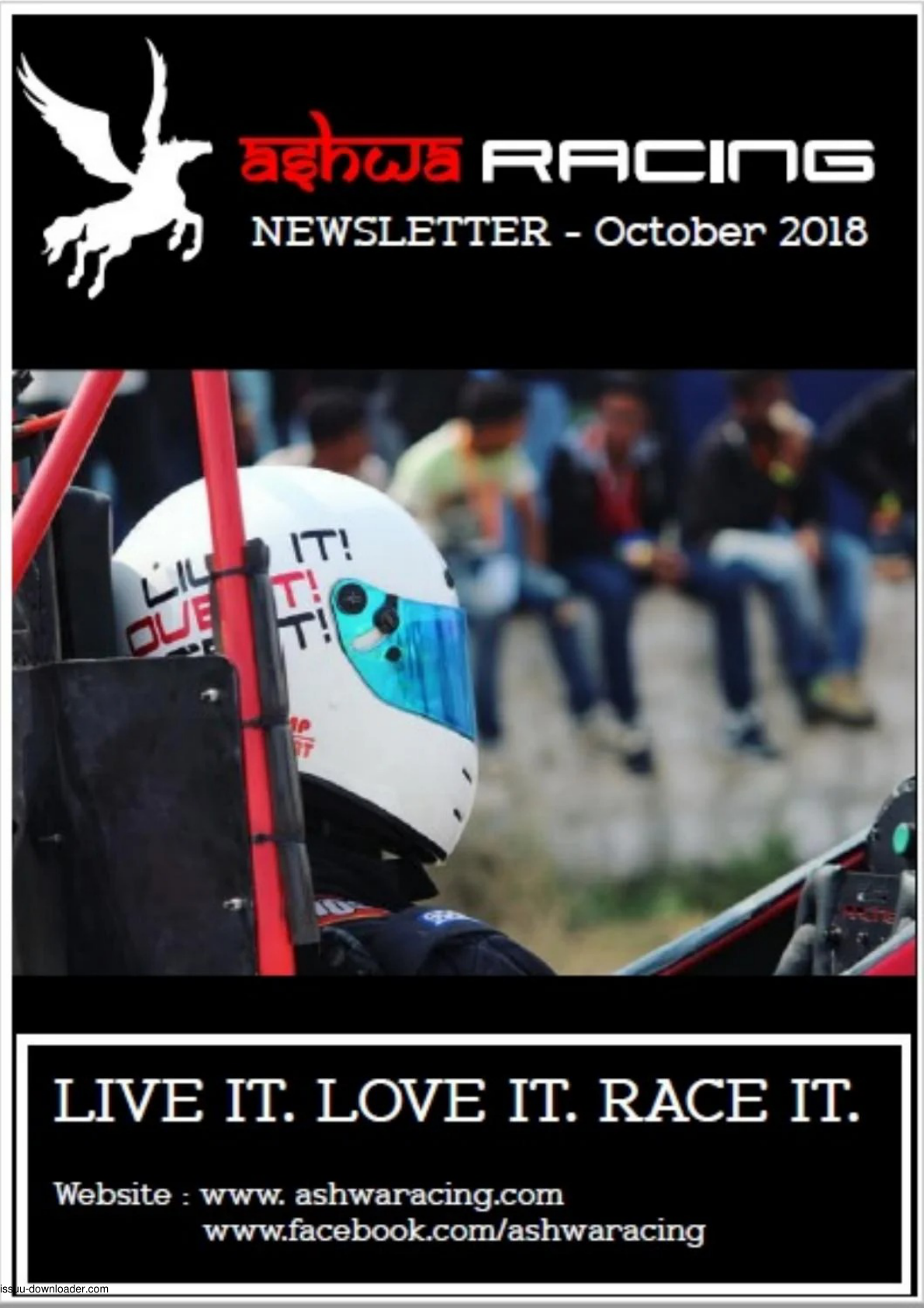 October 2018 newsletter cover