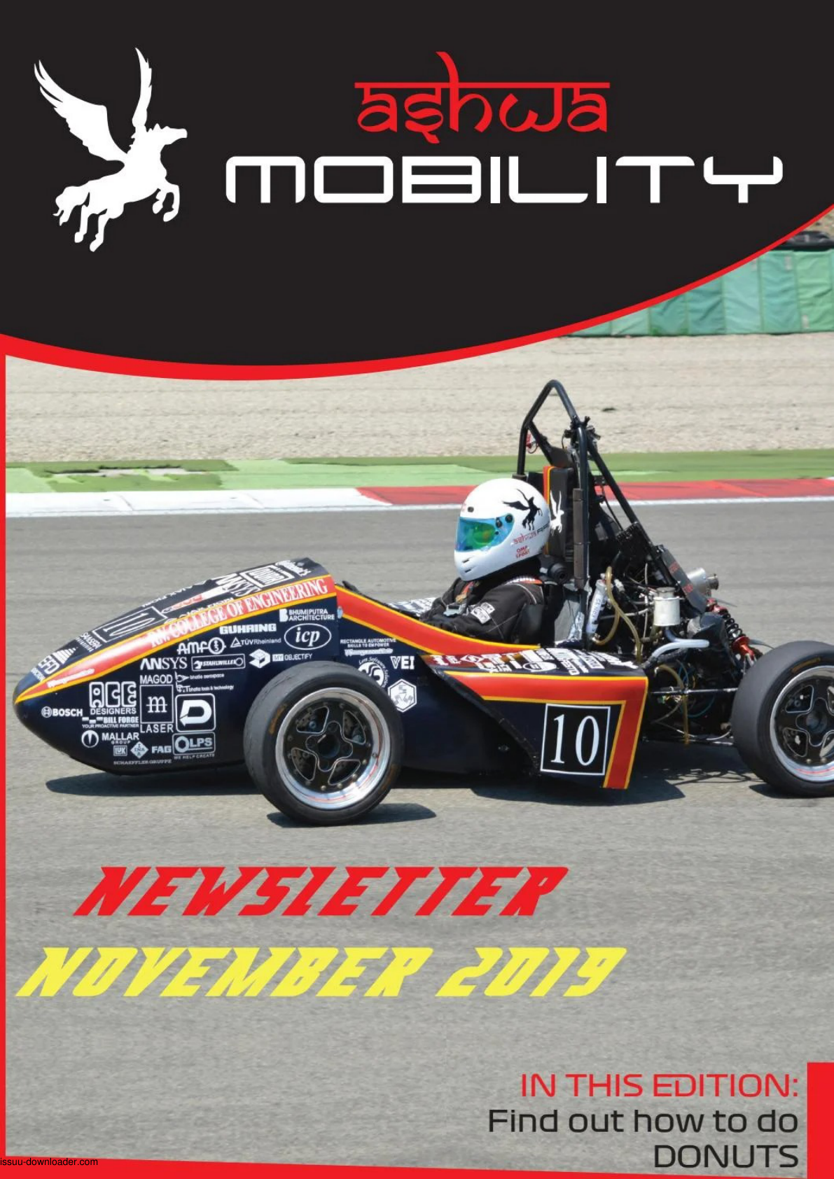 November 2019 newsletter cover